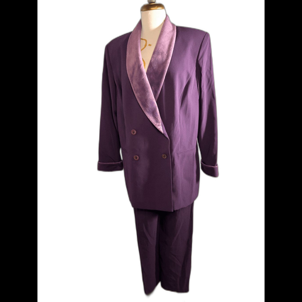 Danny & Nicole Suit Set Size 18W VTG 90's Vintage Power Dressing Power Suit
